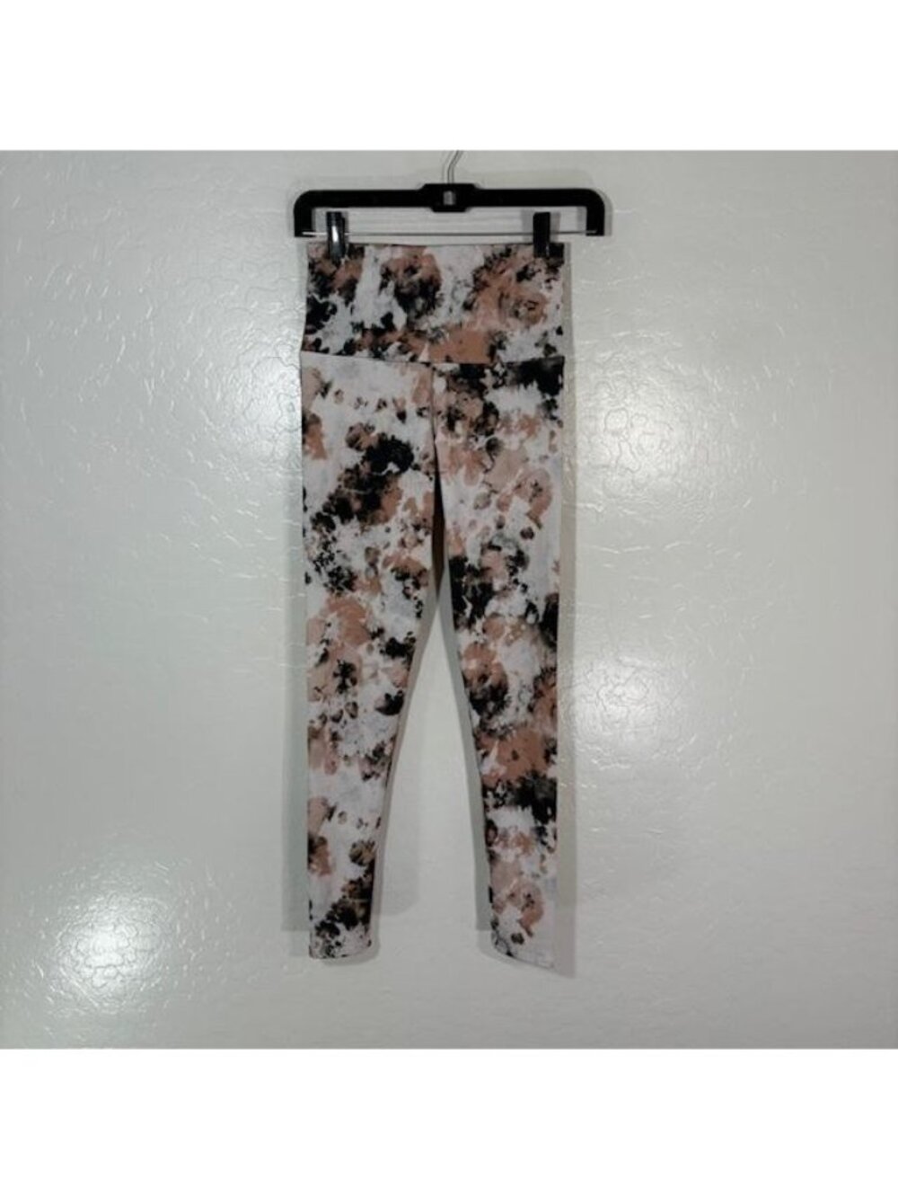 Onzie Leggings Womens XS Multicolor Tie Dye High Rise Ankle Yoga Pants Athletic